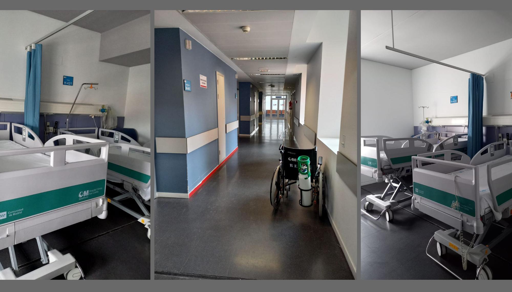 Camas vacias hospital